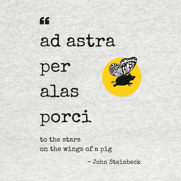 Ad Astra Per Alas Porci by Flying Pig Improv